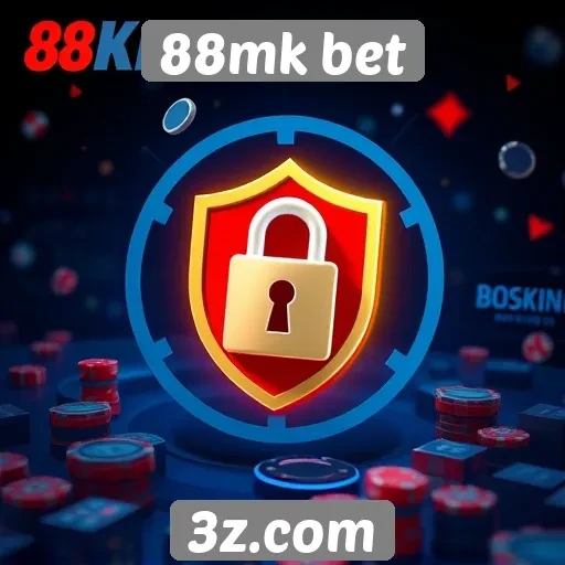 Recursos de segurança no site 88mk bet
